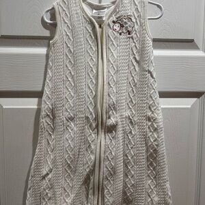 Halo Cream Cable Knit Sleep Sack